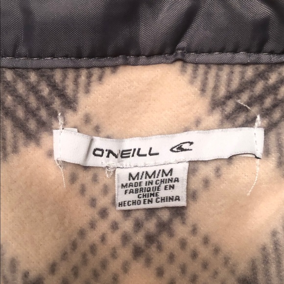 O'Neil Womens Zuma Superfleece Snap Gorpcore Grunge Pink Paid Flannel Shirt Med - Picture 1 of 7